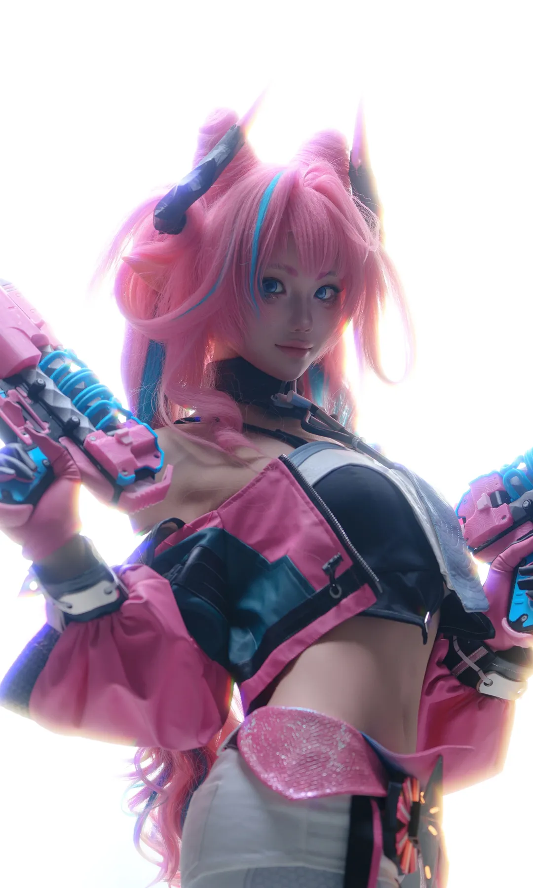cosplay, 明日方舟终末地, 伊冯cos, 赛博朋克cos, 寻遗散记