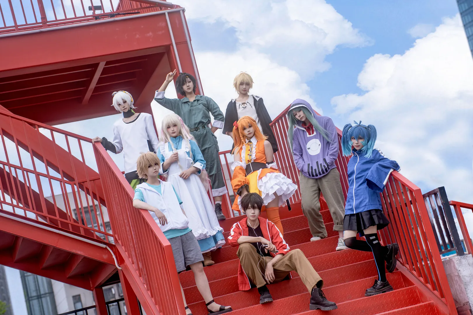 Cosplay, 目隐都市的演绎者, 黑色长筒袜, Kano cos, 阳炎计划 - 第3张