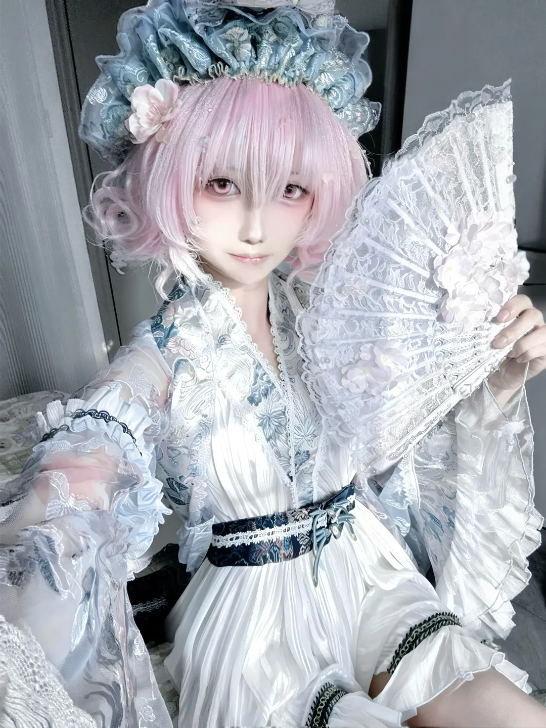 東方Project, 西行寺幽々子コスプレ, ロリータスタイル, コスプレコーディネート, コスプレテクニック