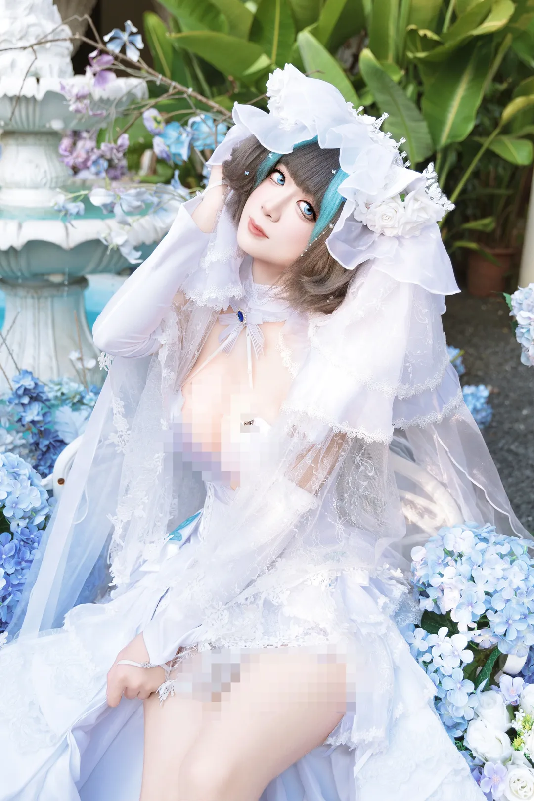 Cheshire Cosplay, Azur Lane, Outdoor photography, Anime cosplay, Bride cosplay - Image 1