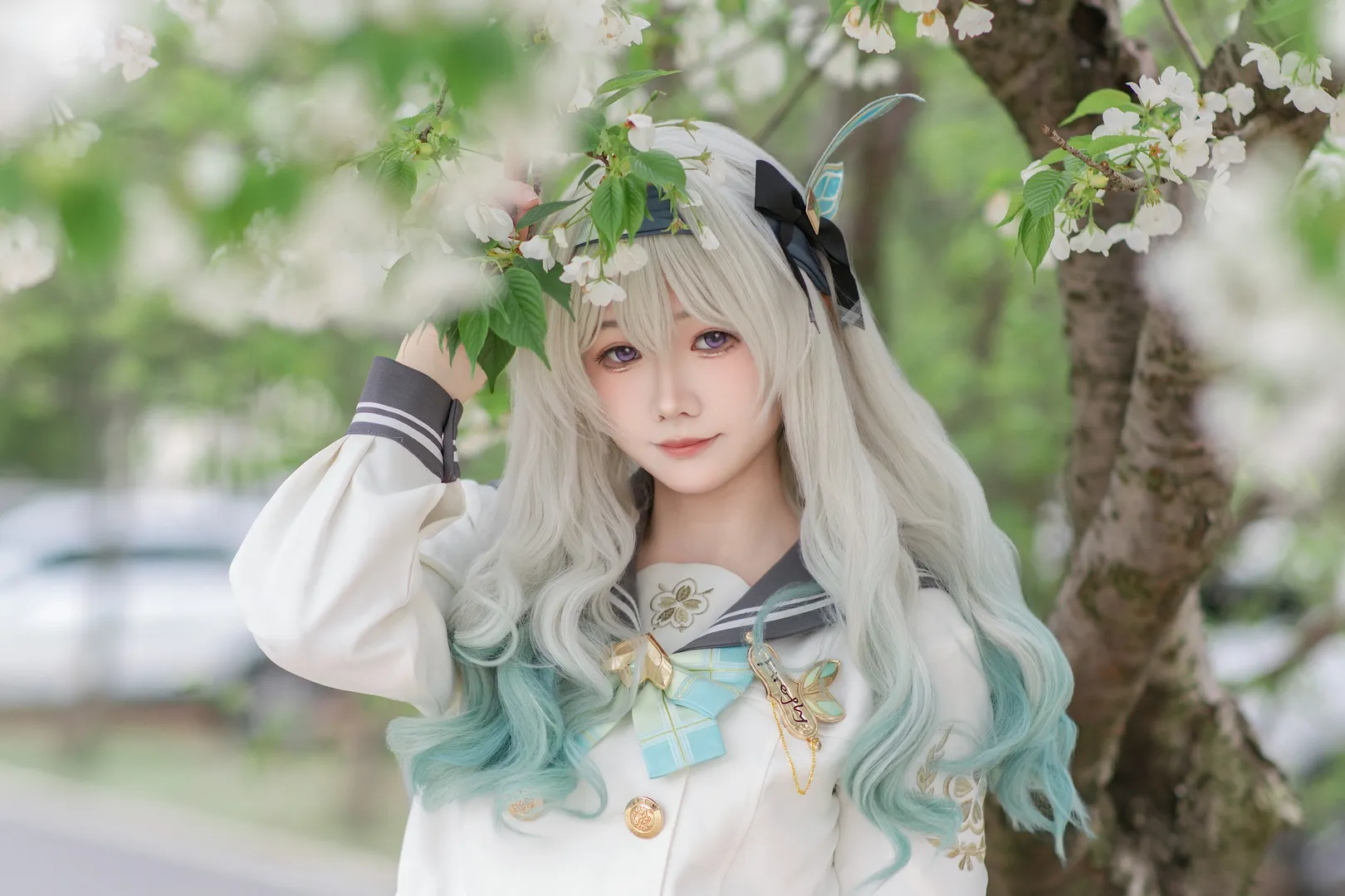 二次元撮影, 崩壊：スターレイル, ホタル コスプレ, セーラー服, 春のコスプレ - 3枚目