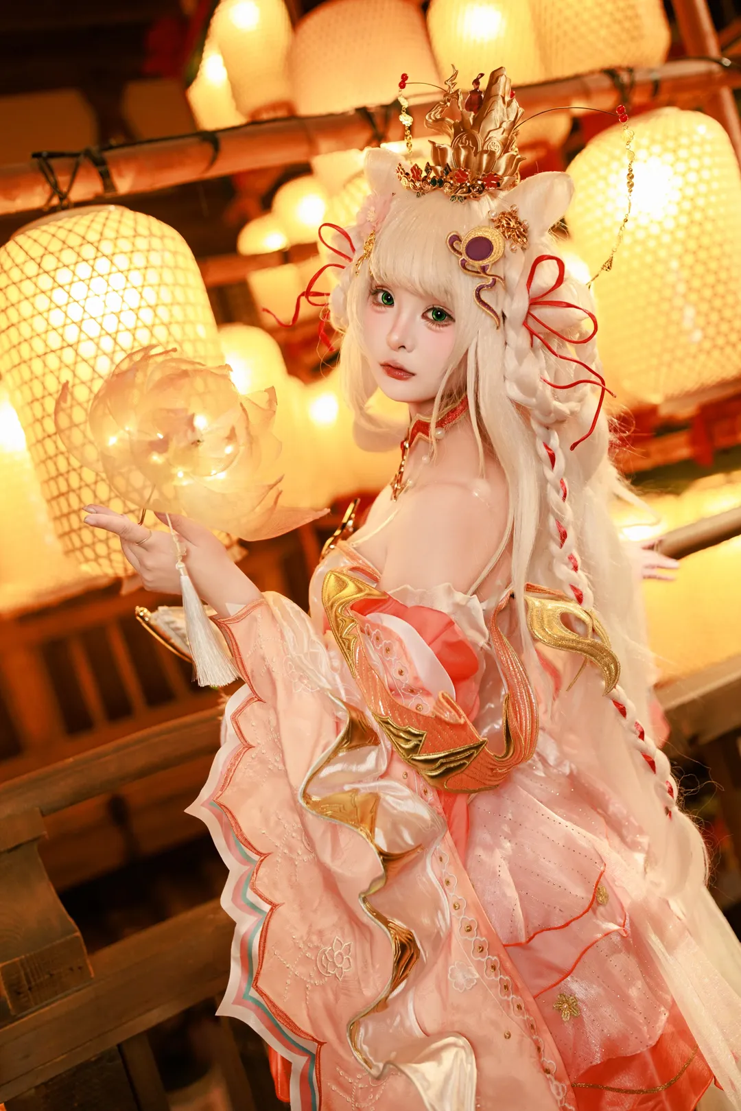 王者荣耀, 西施cos, cosplay摄影, 发光道具, 国风古韵 - 第3张