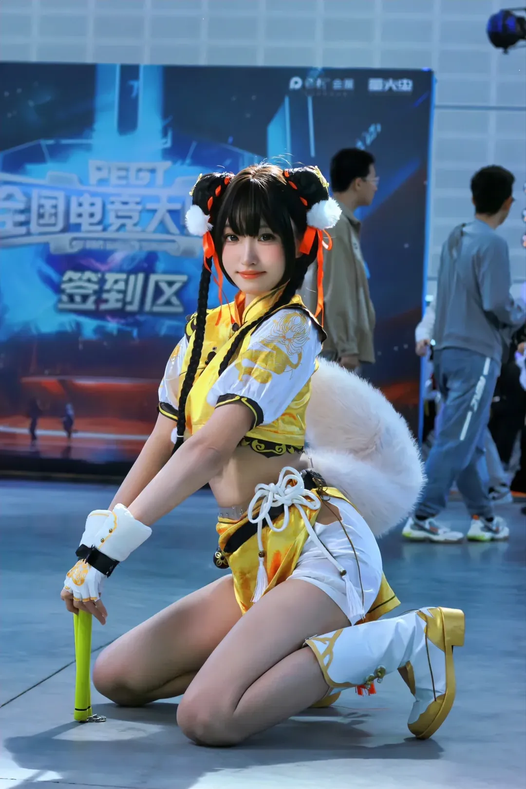 NARAKA: BLADEPOINT, イベント写真, 胡桃コスプレ, 太原蛍火虫アニメコンベンション, 竜の道 - 4枚目