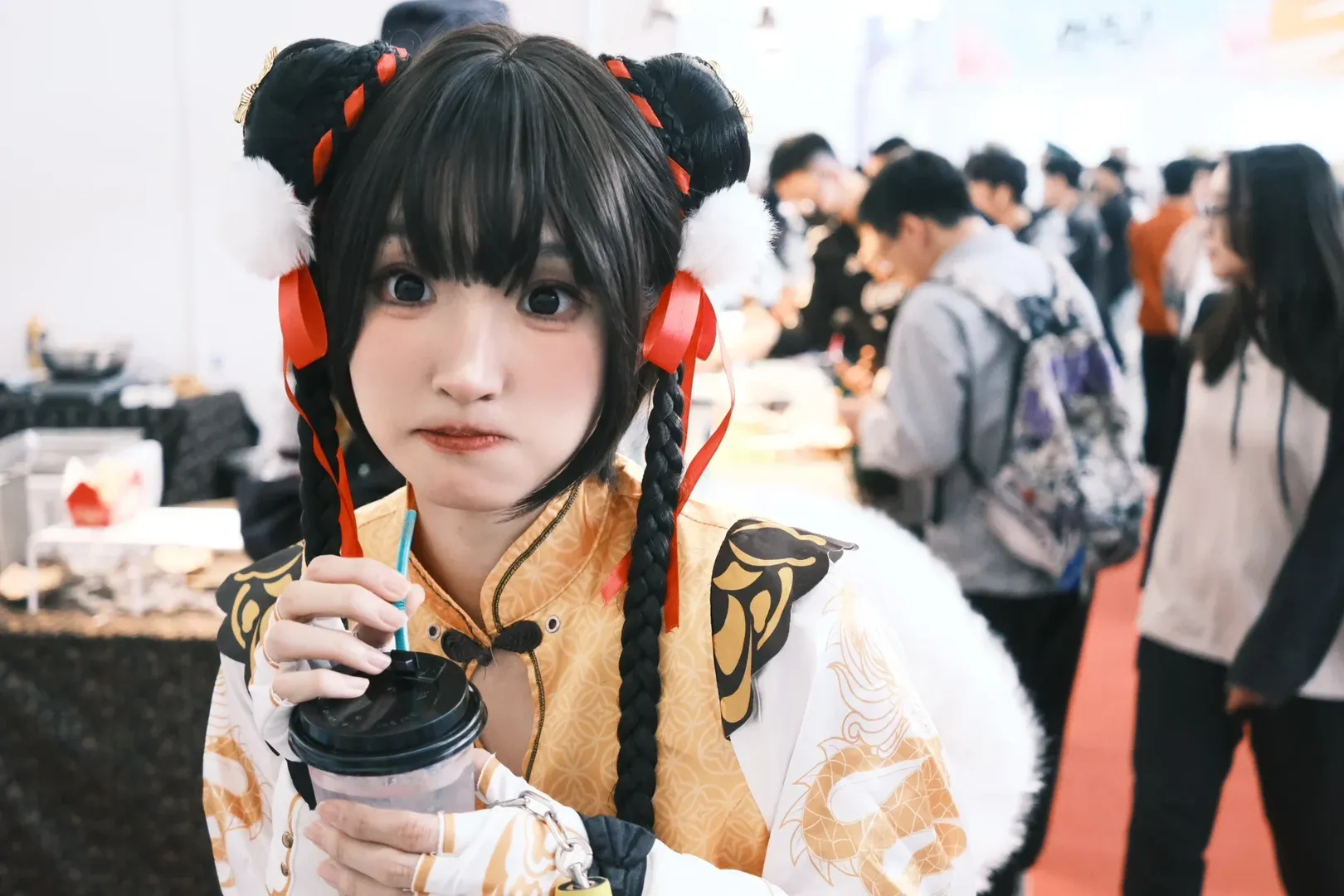 NARAKA: BLADEPOINT, イベント写真, 胡桃コスプレ, 太原蛍火虫アニメコンベンション, 竜の道 - 5枚目