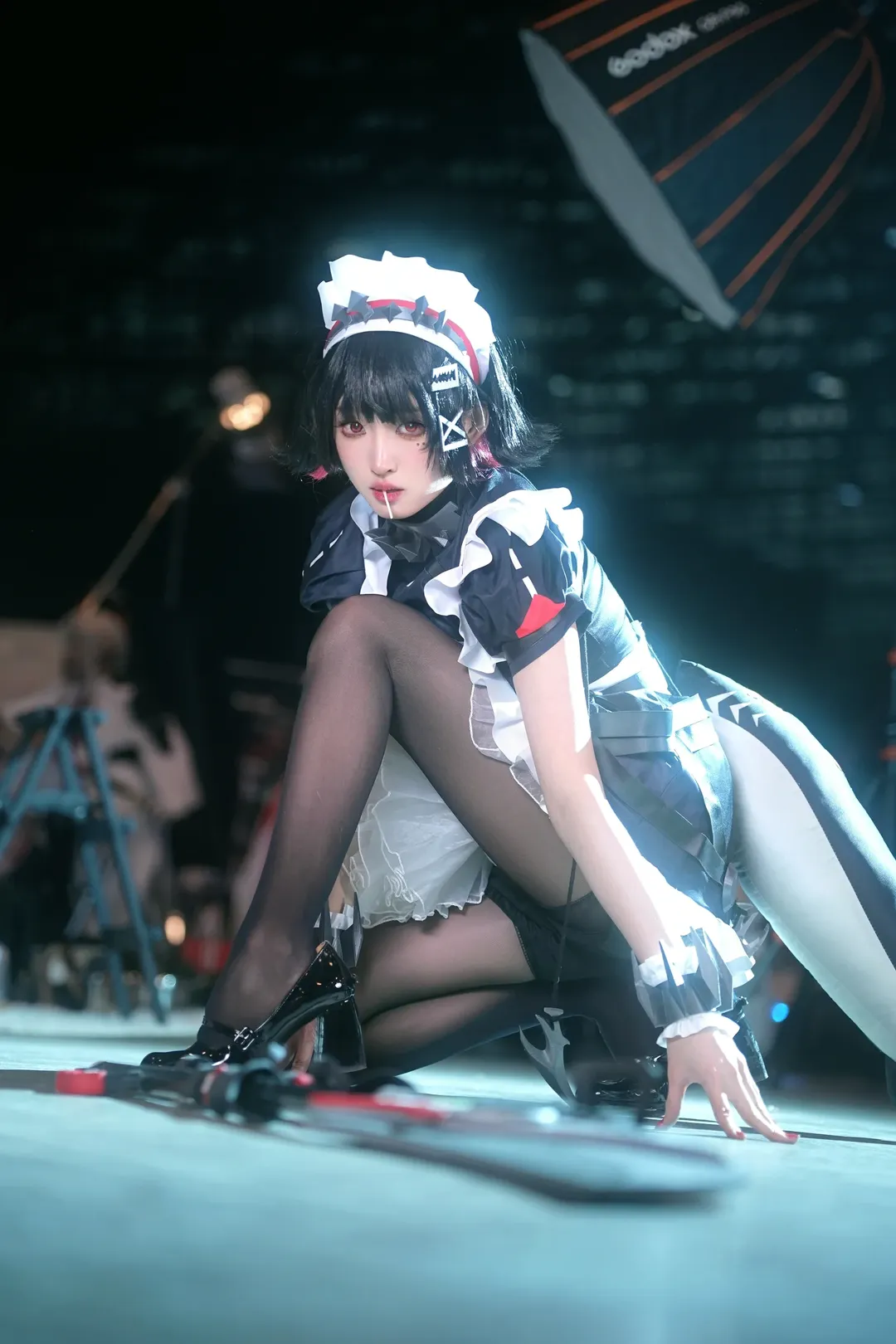 绝区零, cosplay, 漫展返图, 艾莲乔cos, 黑丝 - 第2张