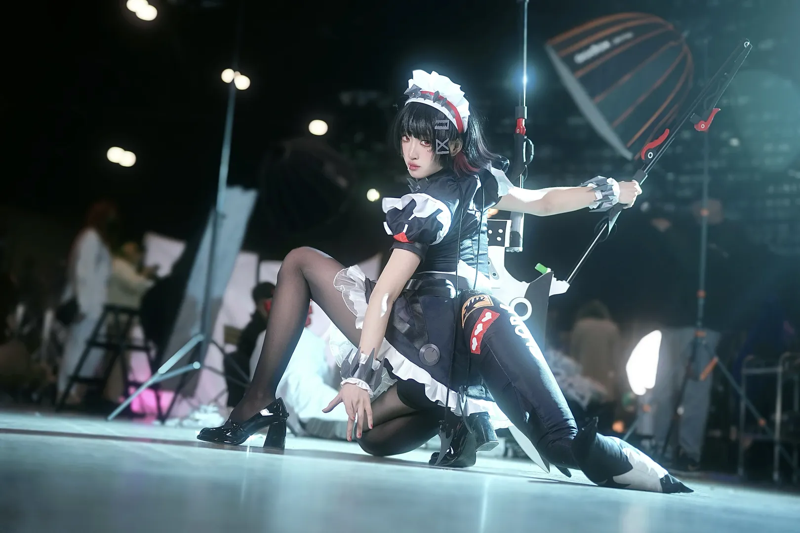 绝区零, cosplay, 漫展返图, 艾莲乔cos, 黑丝 - 第3张