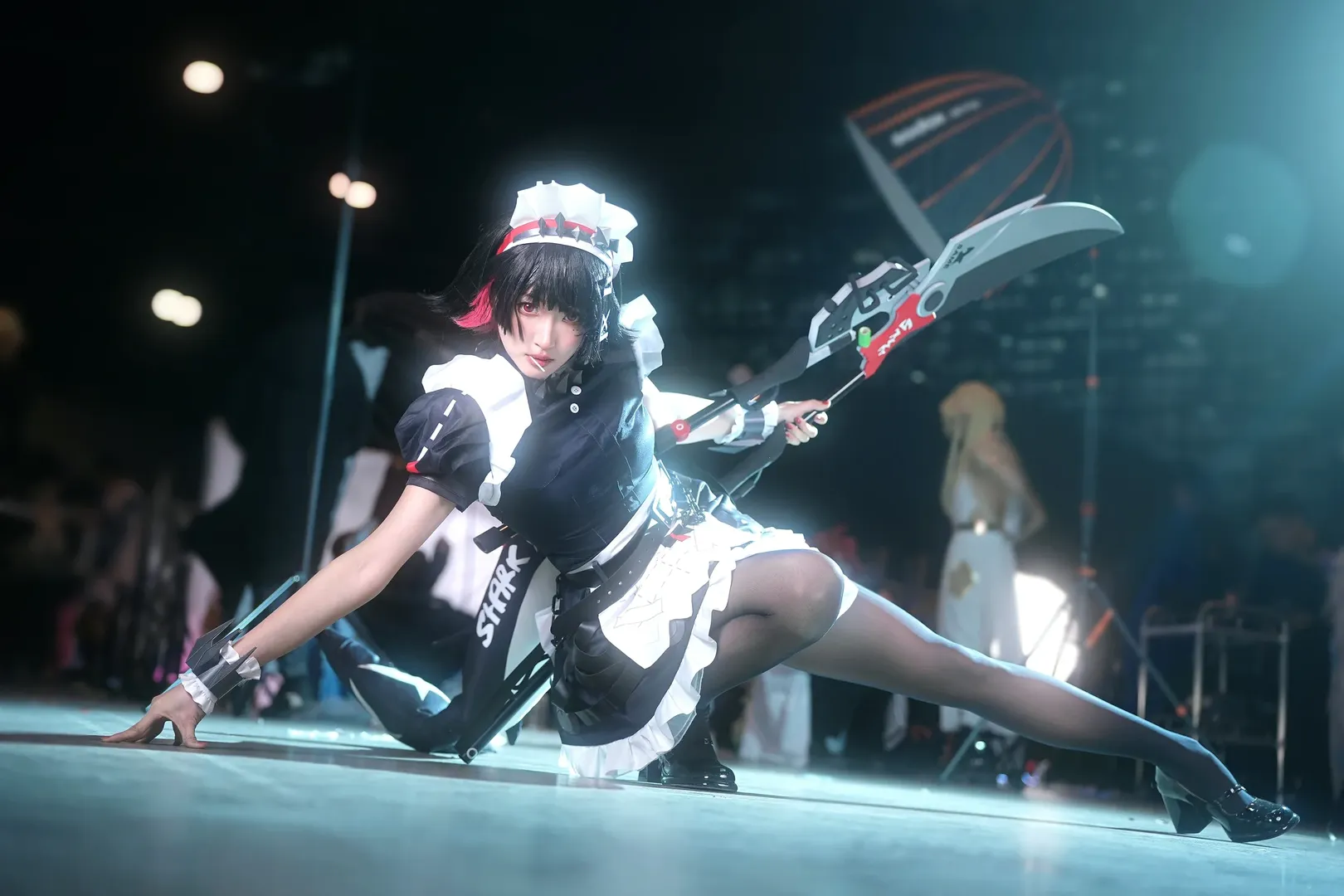 绝区零, cosplay, 漫展返图, 艾莲乔cos, 黑丝 - 第5张