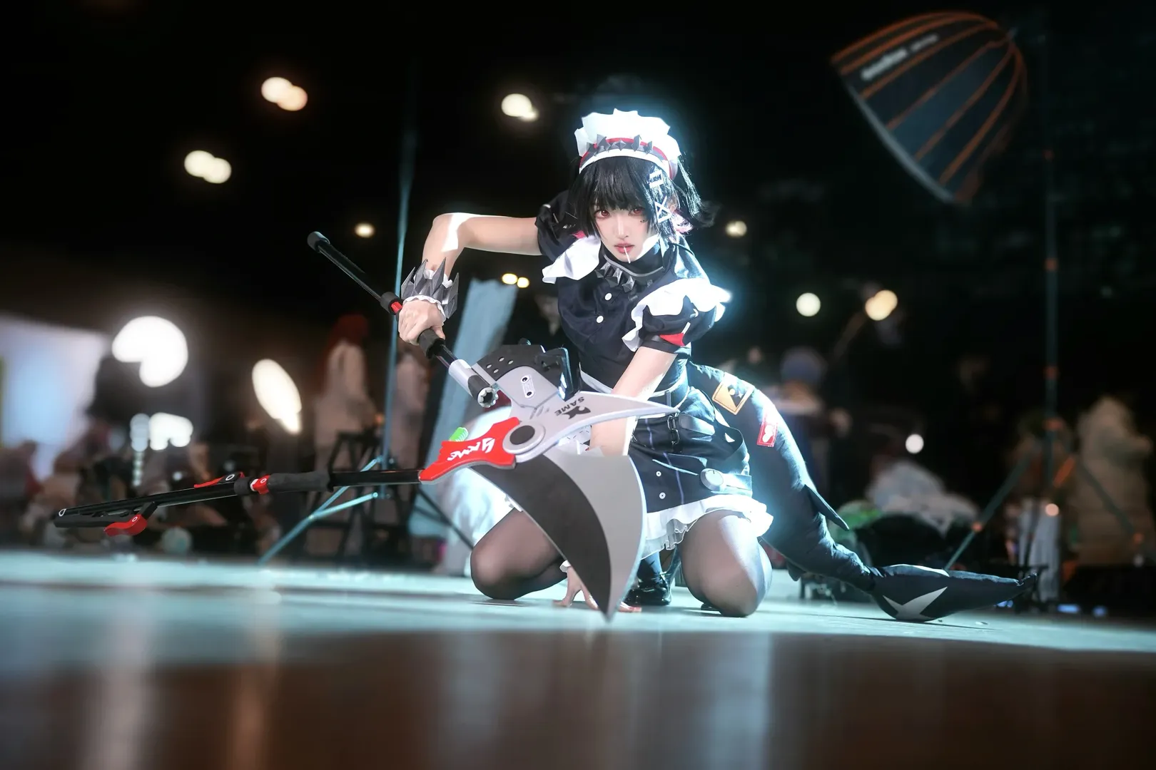 绝区零, cosplay, 漫展返图, 艾莲乔cos, 黑丝 - 第6张