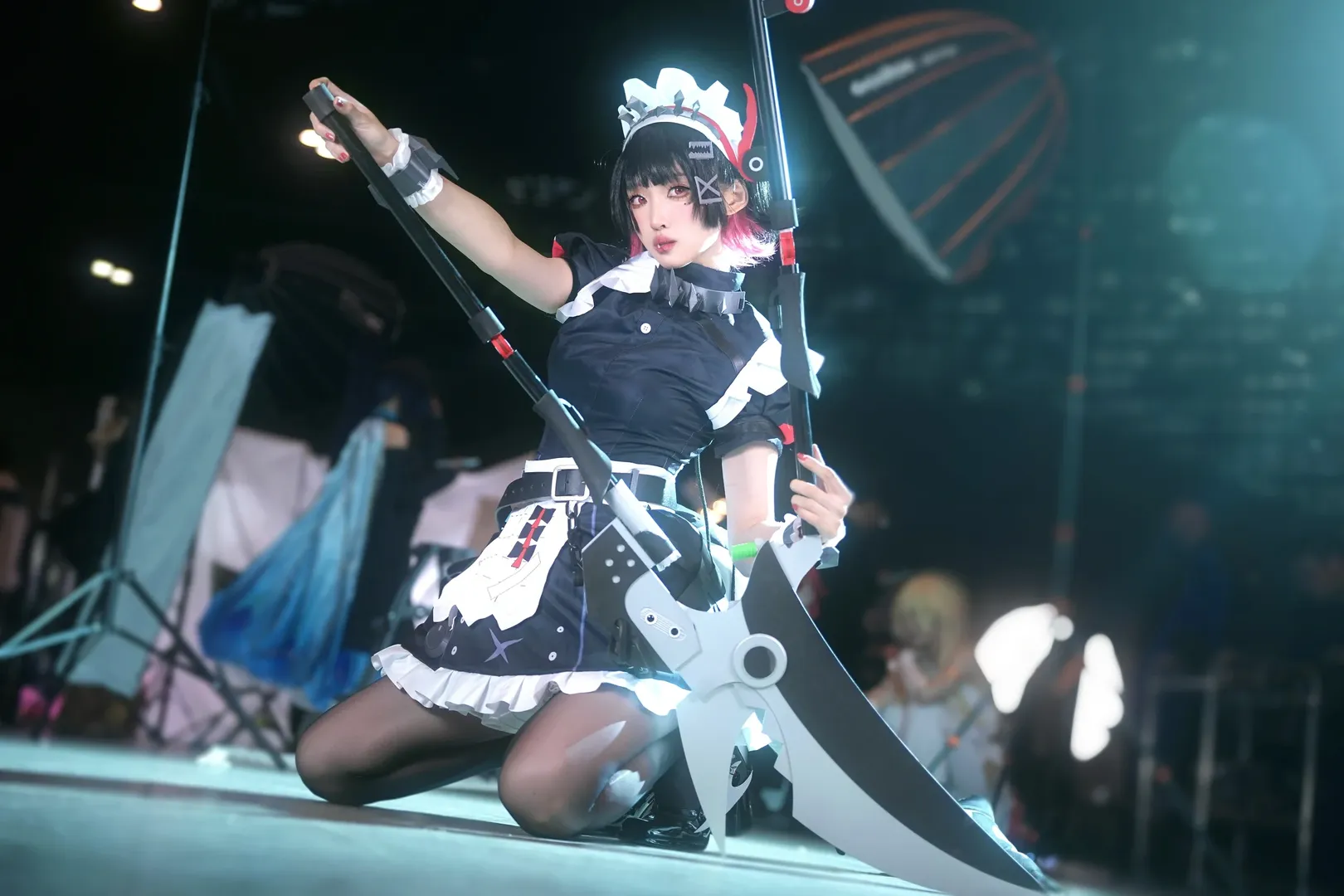 绝区零, cosplay, 漫展返图, 艾莲乔cos, 黑丝 - 第7张