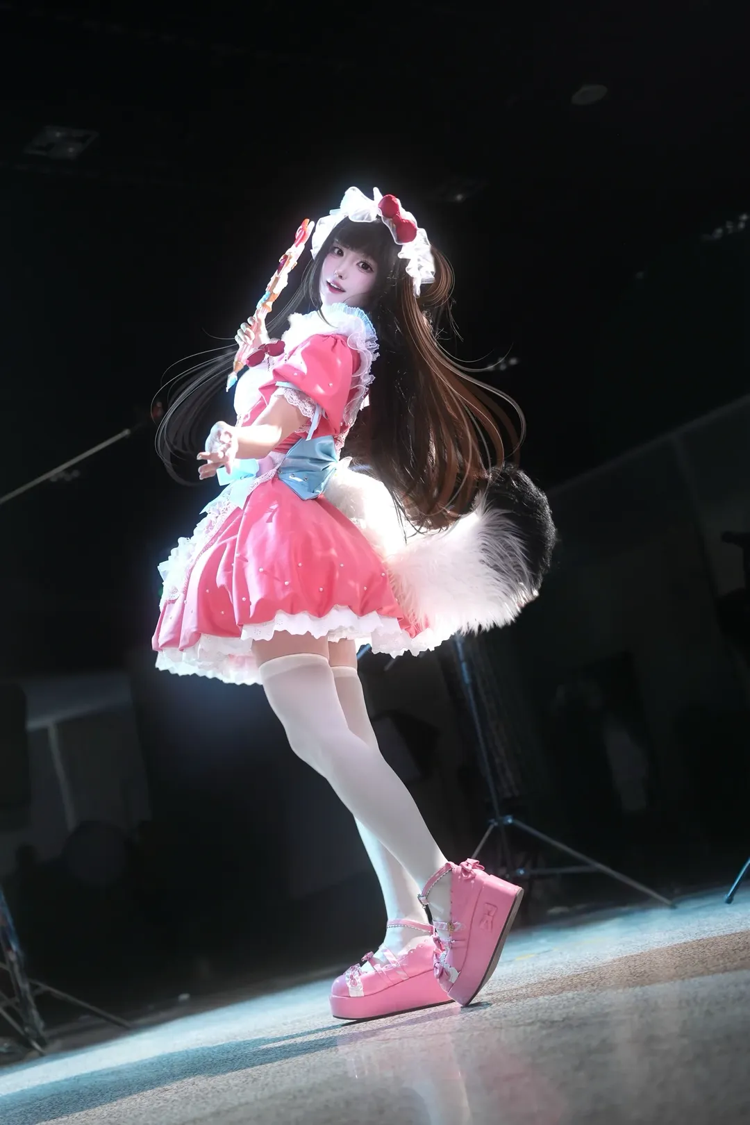 永劫無間, cosplay攝影, 粉色系穿搭, 三麗鷗聯動, 土御門胡桃cos - 第2張