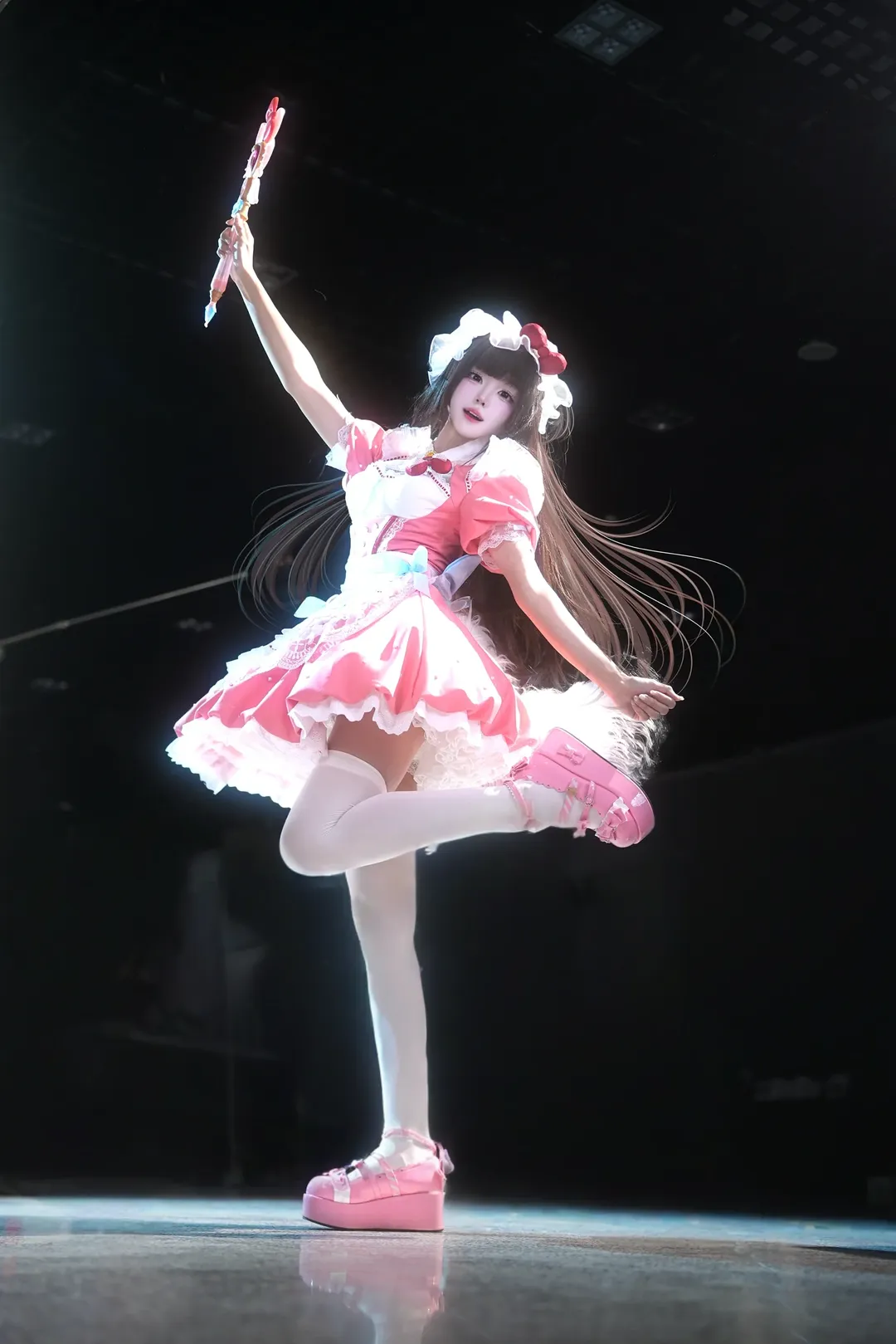 永劫無間, cosplay攝影, 粉色系穿搭, 三麗鷗聯動, 土御門胡桃cos - 第5張