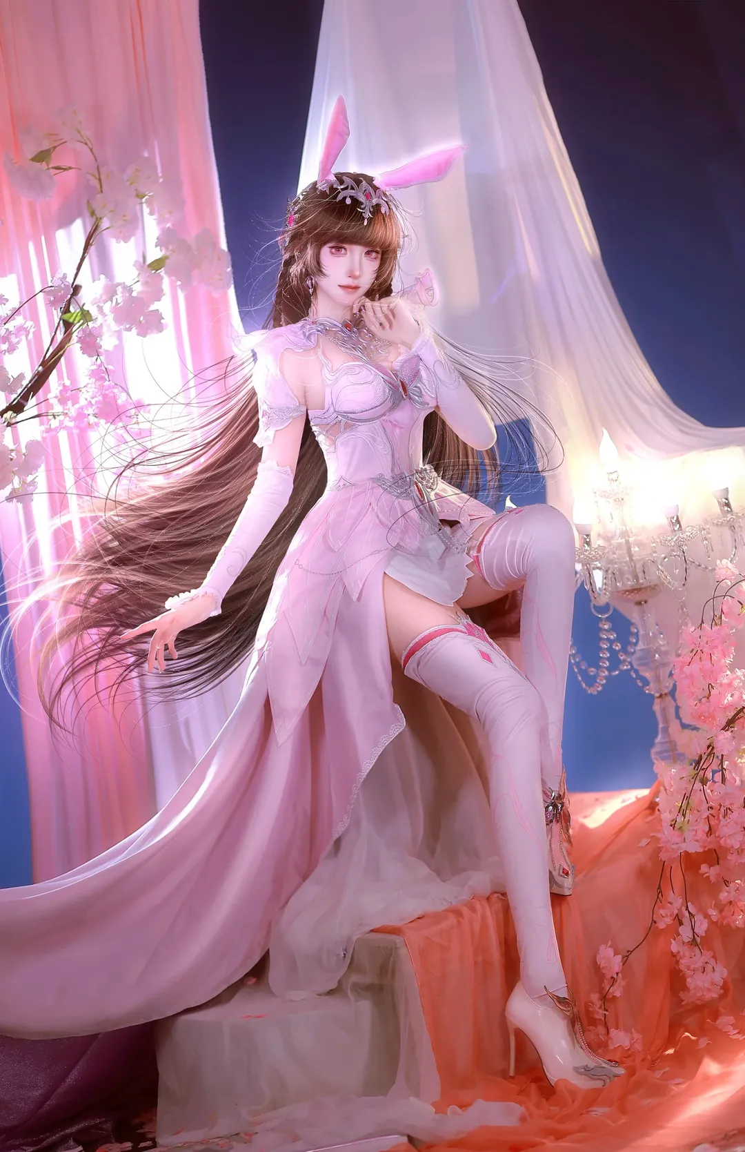 cosplay, 斗罗大陆, 小舞cos, 小舞神装, 白丝高跟