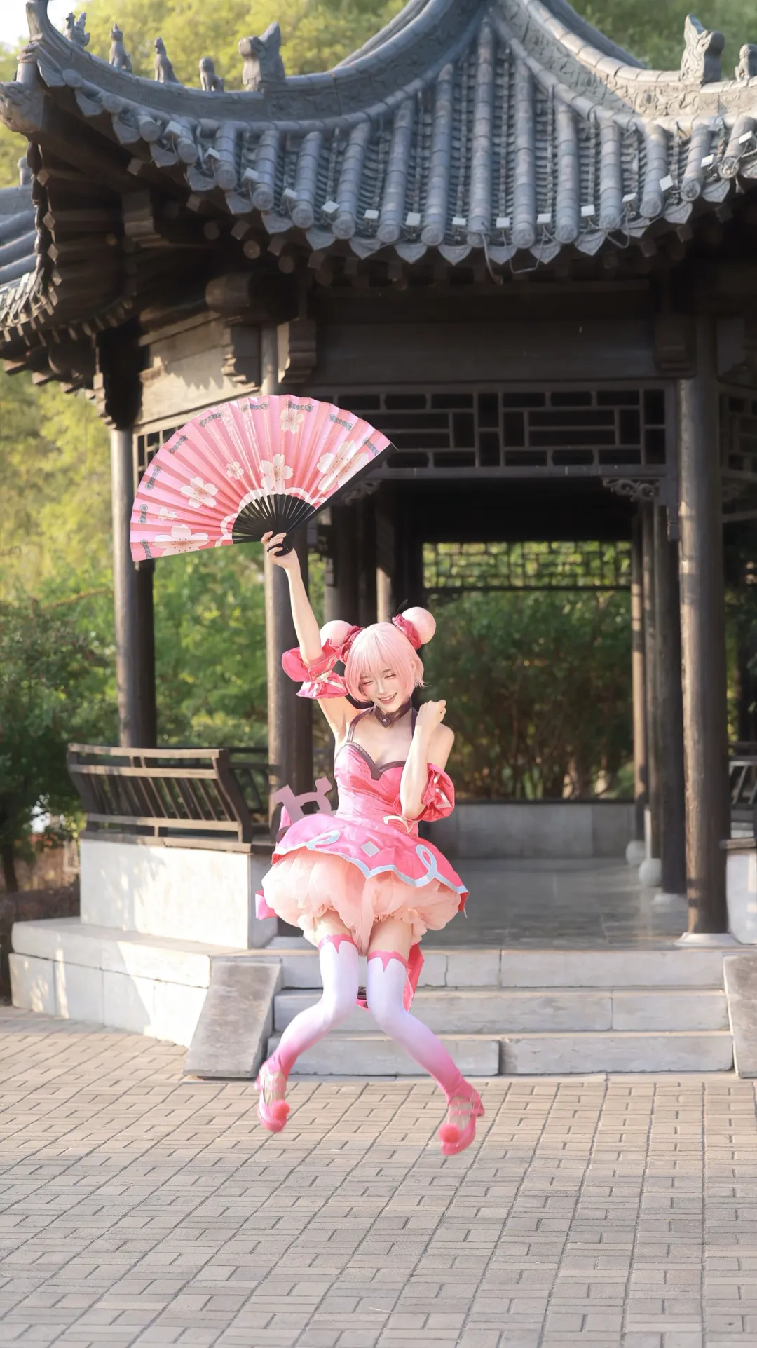 cosplay, 王者荣耀, 小乔cos, 丝袜穿搭, 动态感动作 - 第14张