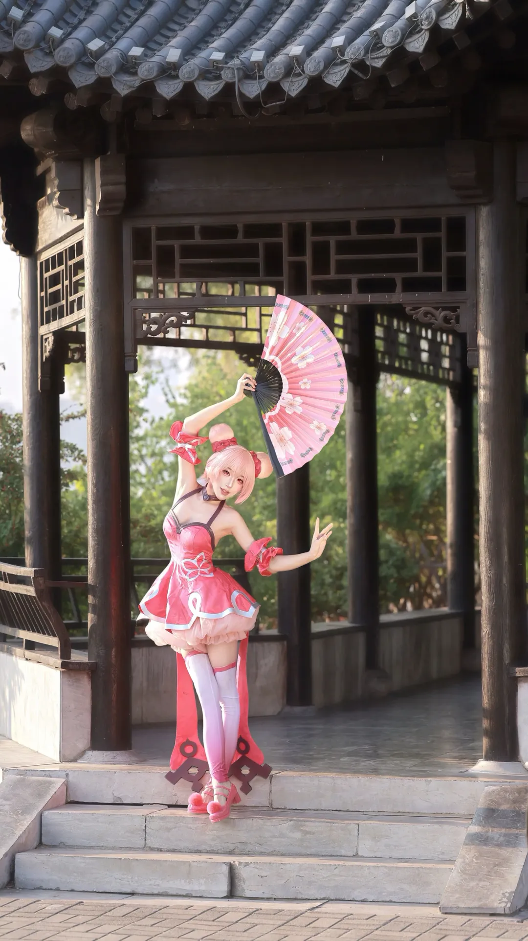 cosplay, 王者荣耀, 小乔cos, 丝袜穿搭, 动态感动作 - 第17张
