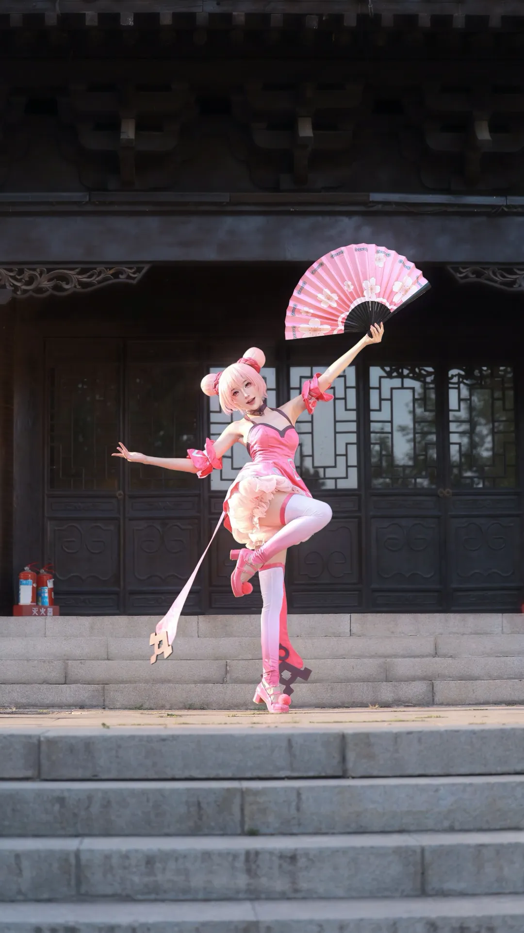 cosplay, 王者荣耀, 小乔cos, 丝袜穿搭, 动态感动作 - 第4张