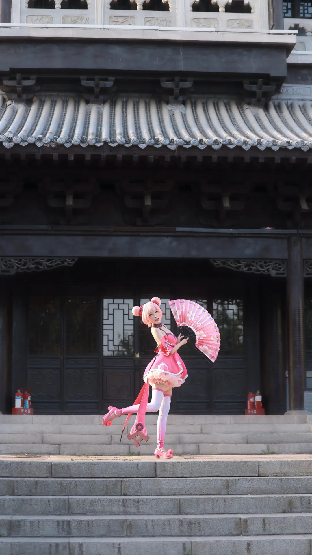 cosplay, 王者荣耀, 小乔cos, 丝袜穿搭, 动态感动作 - 第7张