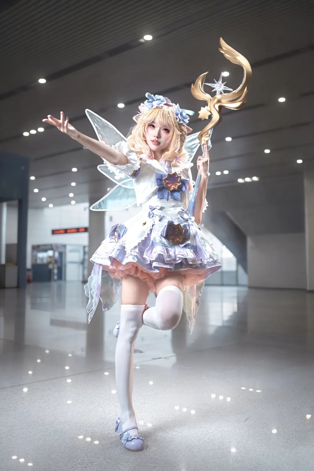 王者荣耀, 漫展摄影, 瑶cos, 白丝穿搭, cosplay穿搭 - 第3张