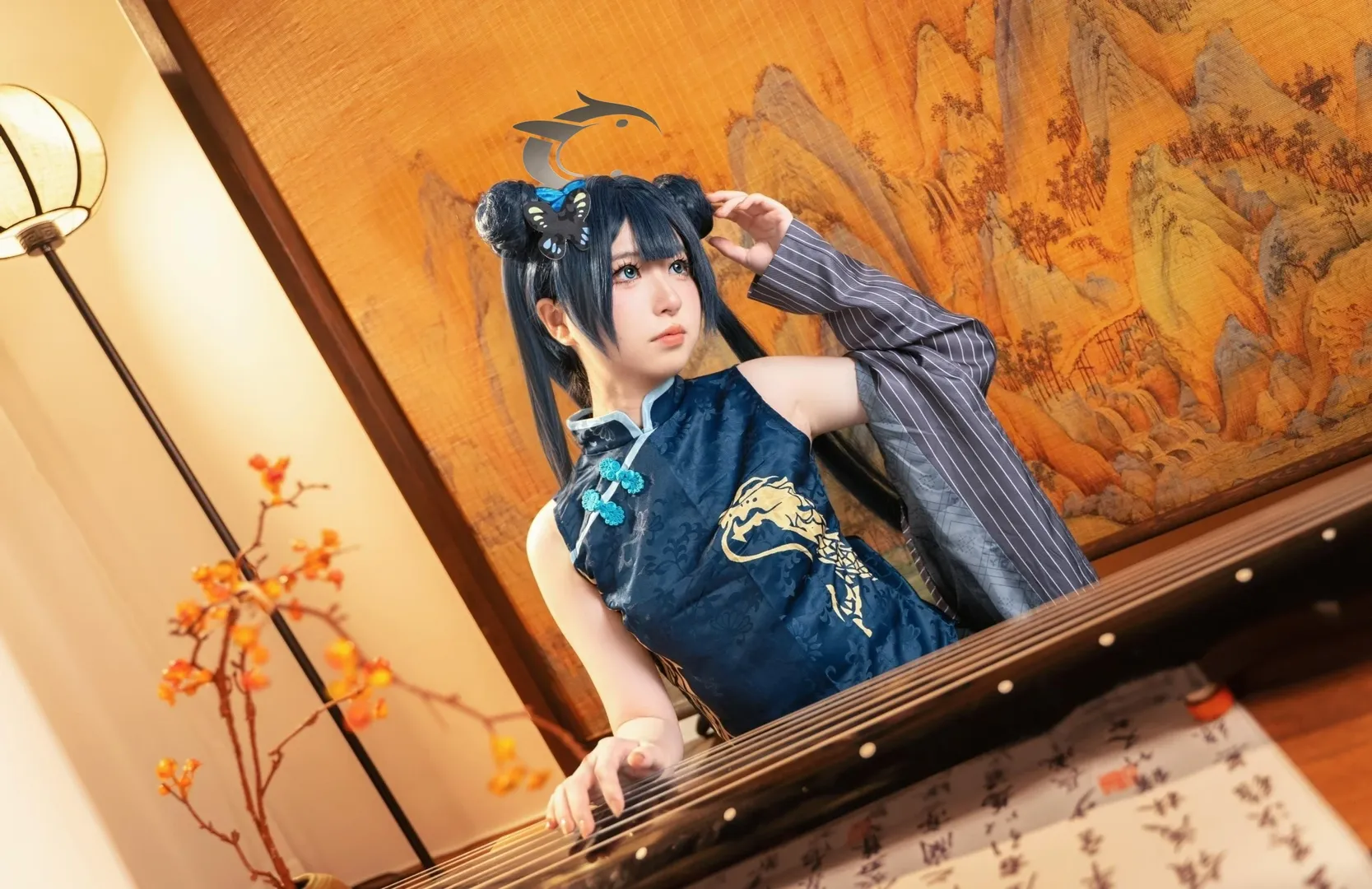 蔚蓝档案, 东方美学, 妃咲cos, 古风cosplay, 国风摄影