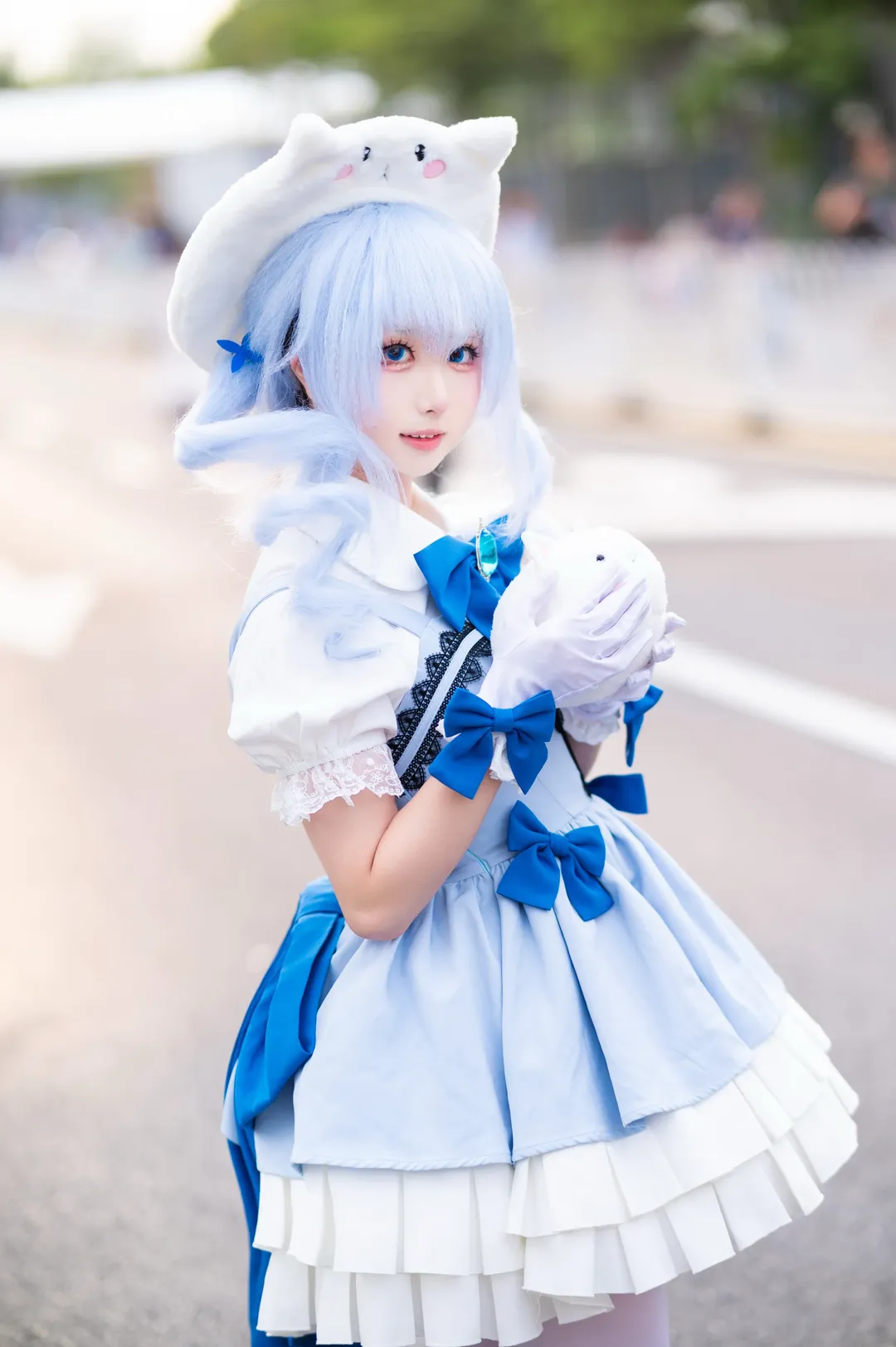 魔法少女cos, 香風智乃cos, 請問您今天要來點兔子嗎, 白絲cos, 二次元生活存檔 - 第1張
