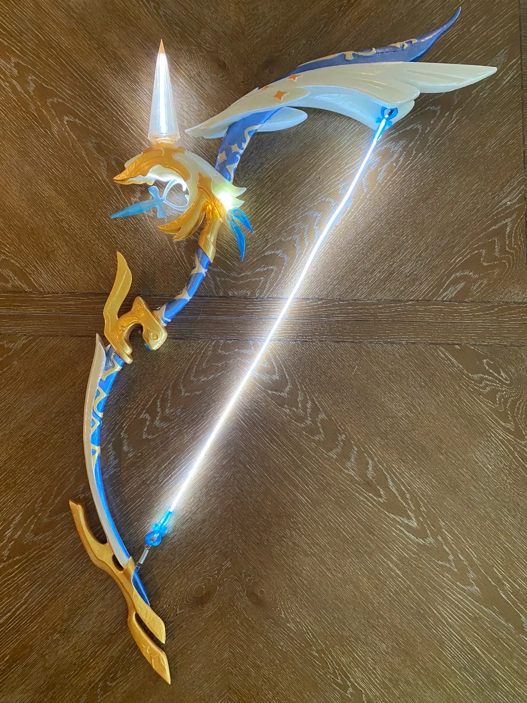 Genshin Impact, Ganyu Cosplay, Anime convention, 3D printed props, Amos' Bow - Image 1