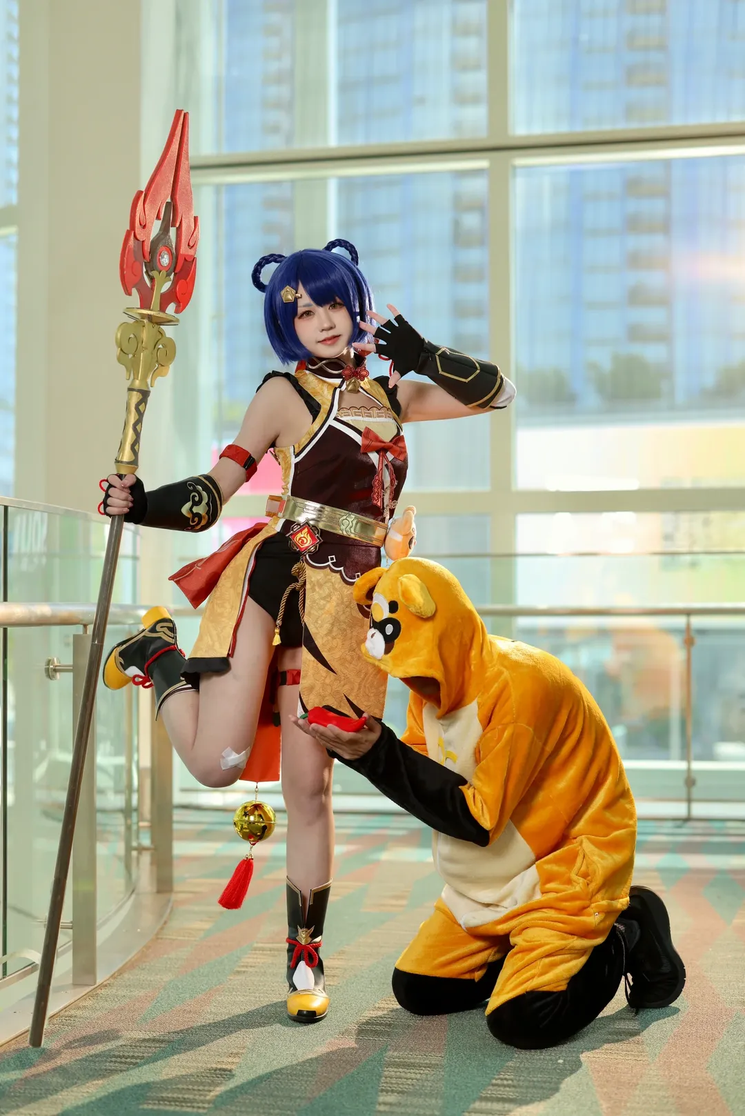 原神, 香菱cos, cosplay摄影, AnimeExpo2023, 璃月厨神 - 第1张