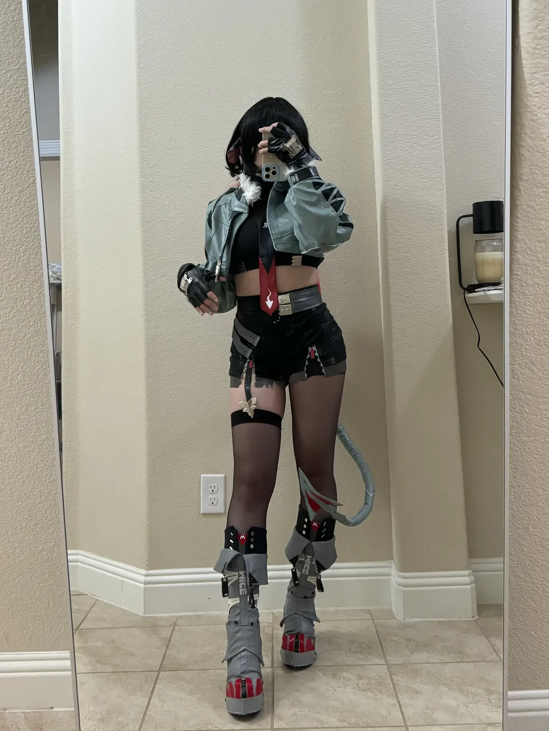 絕區零, 絲襪穿搭, 簡杜cos, 漫囧家, cos服測評
