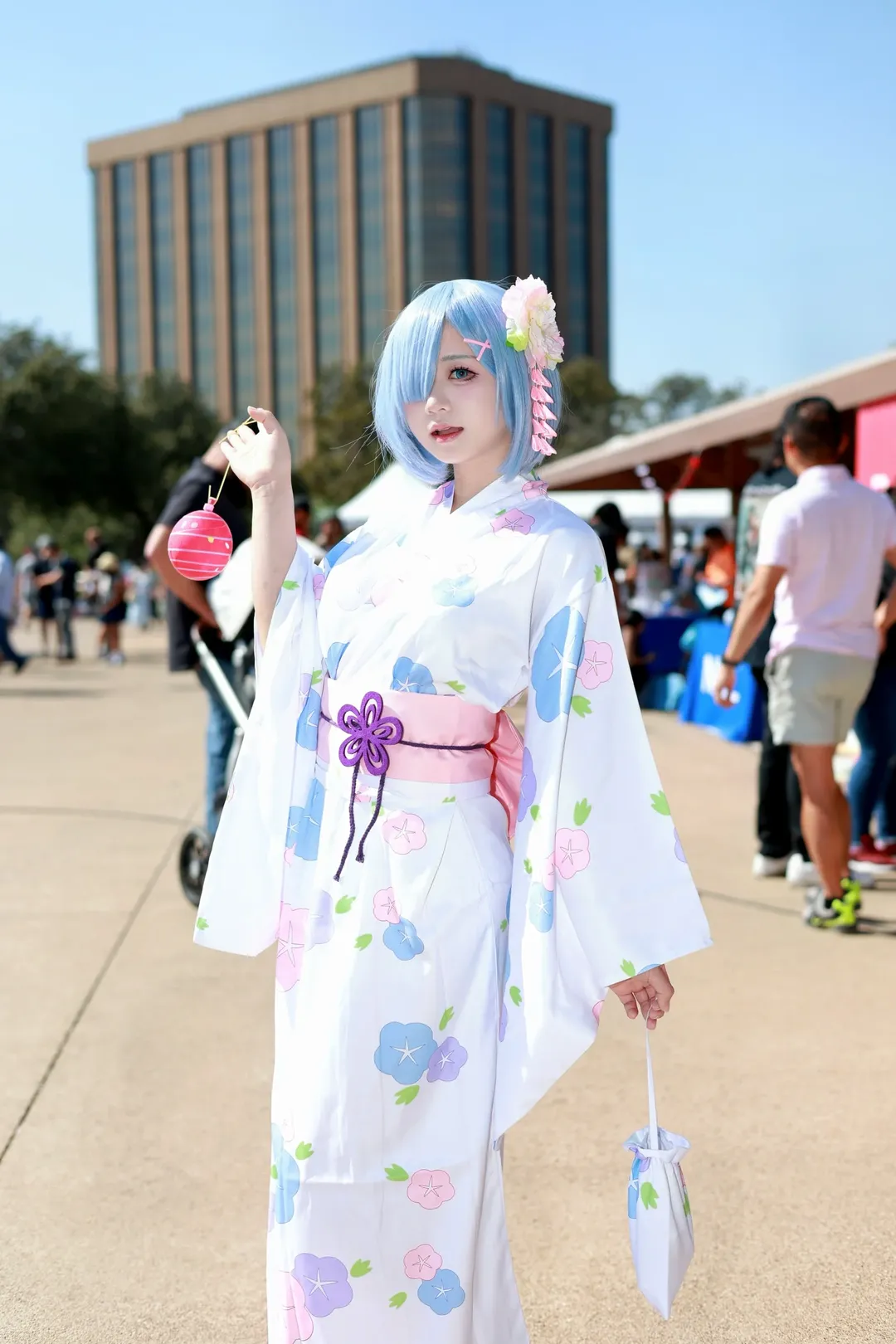Re:ゼロから始める異世界生活, レム コスプレ, コスプレ撮影, 浴衣, 秋祭り - 1枚目