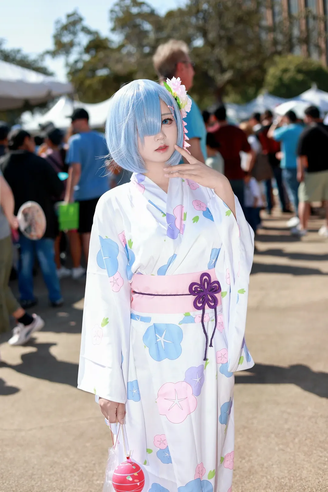 从零开始的异世界生活, 蕾姆cos, cosplay摄影, 浴衣, 秋祭