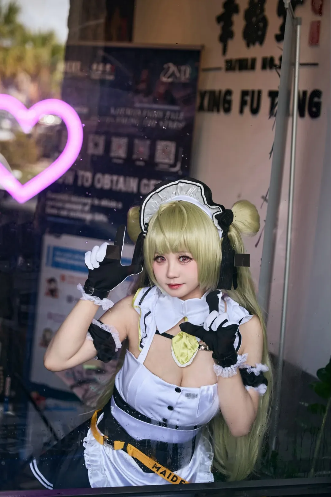 胜利女神妮姬, 索达cos, 女仆cosplay, 线下打卡, 动漫周边 - 第1张