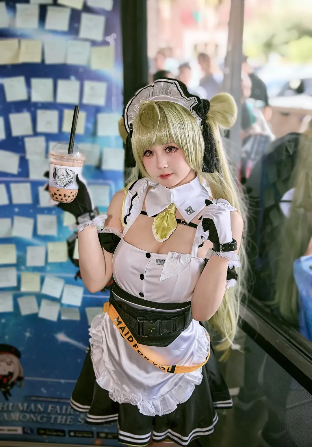 胜利女神妮姬, 索达cos, 女仆cosplay, 线下打卡, 动漫周边