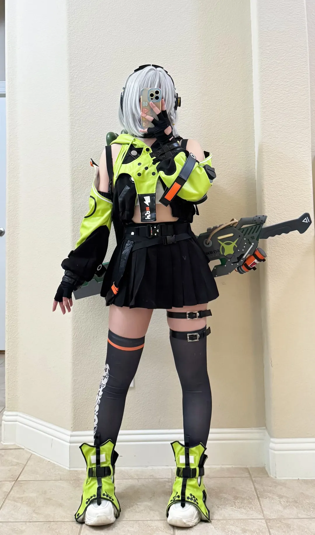 絕區零, 機能風穿搭, 絲襪穿搭, 安比cos, cosplay測評