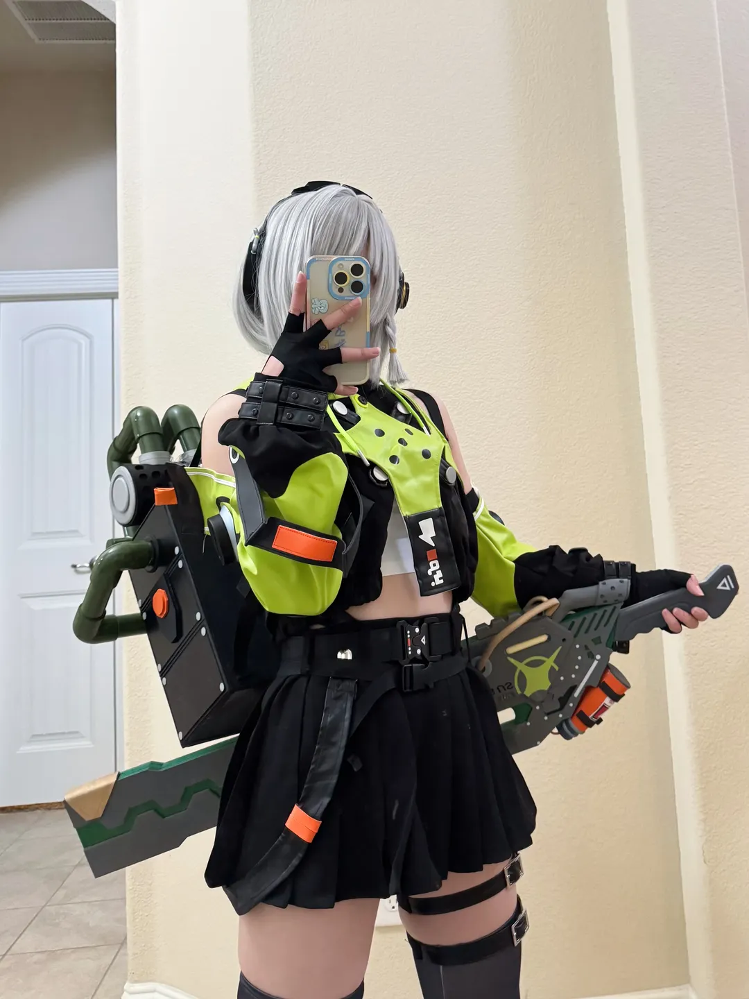 Zenless Zone Zero, Techwear outfit, Stocking outfit, Anby cosplay, Cosplay review - Image 4