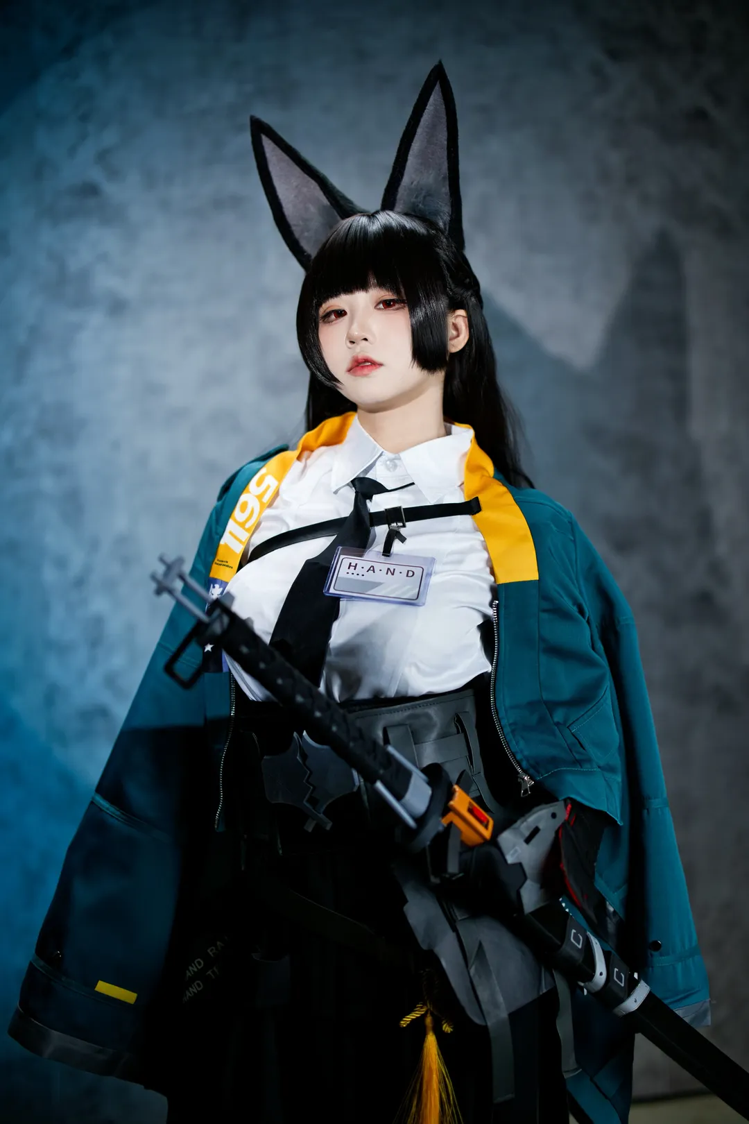 绝区零, 二次元cosplay, 星见雅cos, 战术风cos, 丝袜cos - 第1张