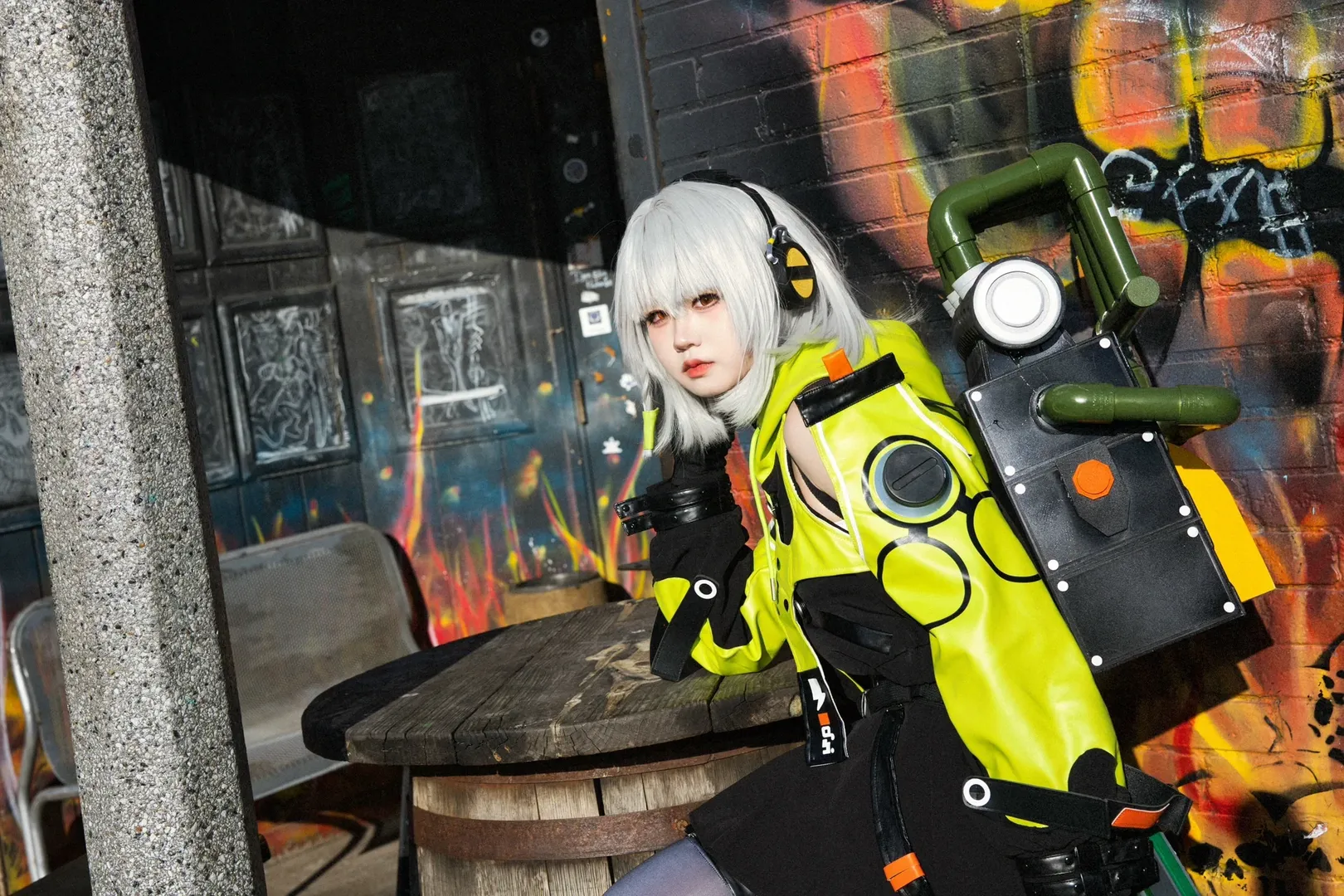 Zenless Zone Zero, Over-the-knee socks outfit, Anby cosplay, American street photography, Overseas cosplayer - Image 8