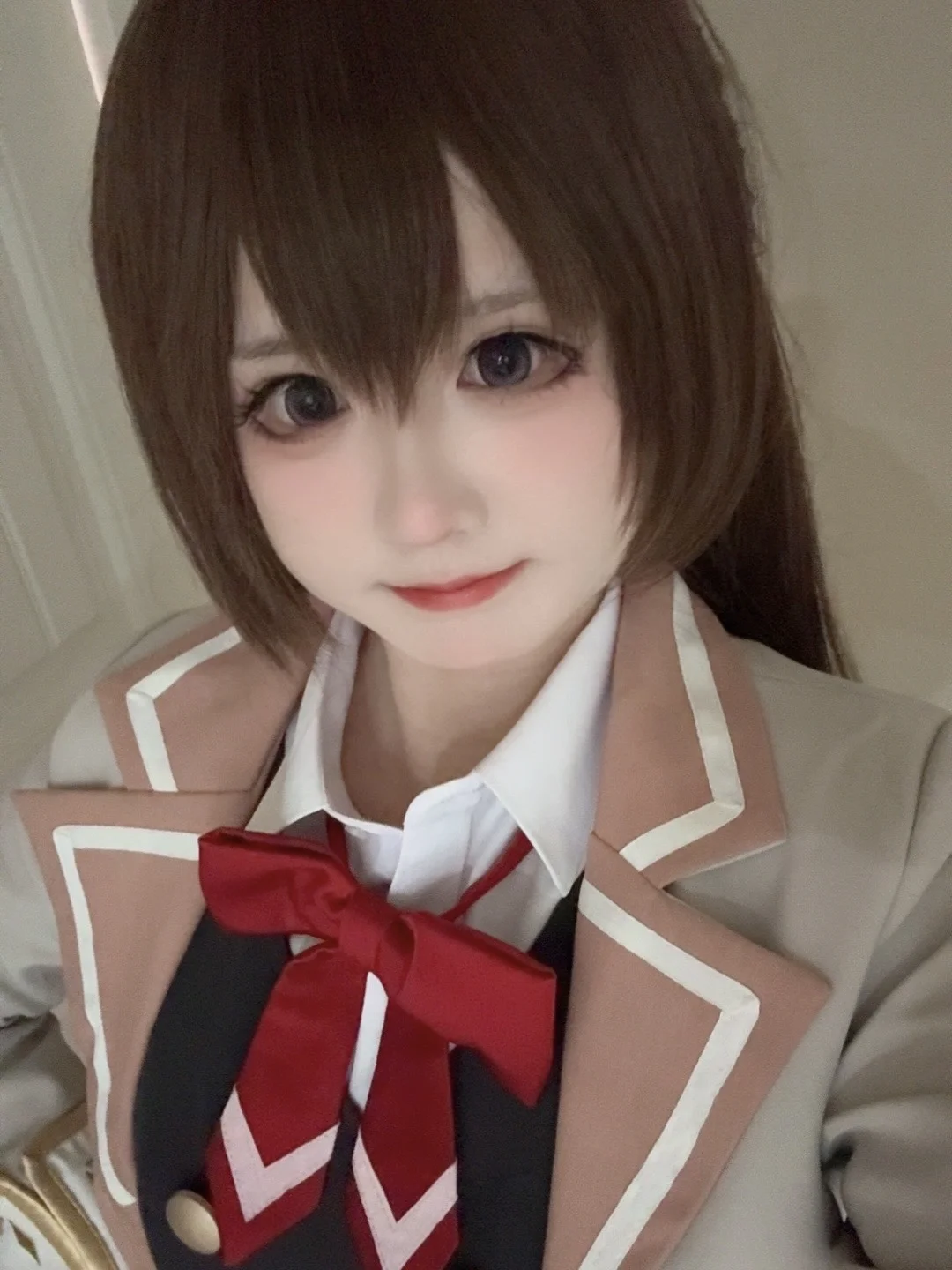 cosplay, 白絲穿搭, 學院風制服, 不時輕聲地以俄語遮羞的鄰座艾莉同學, 艾莉cos - 第3張