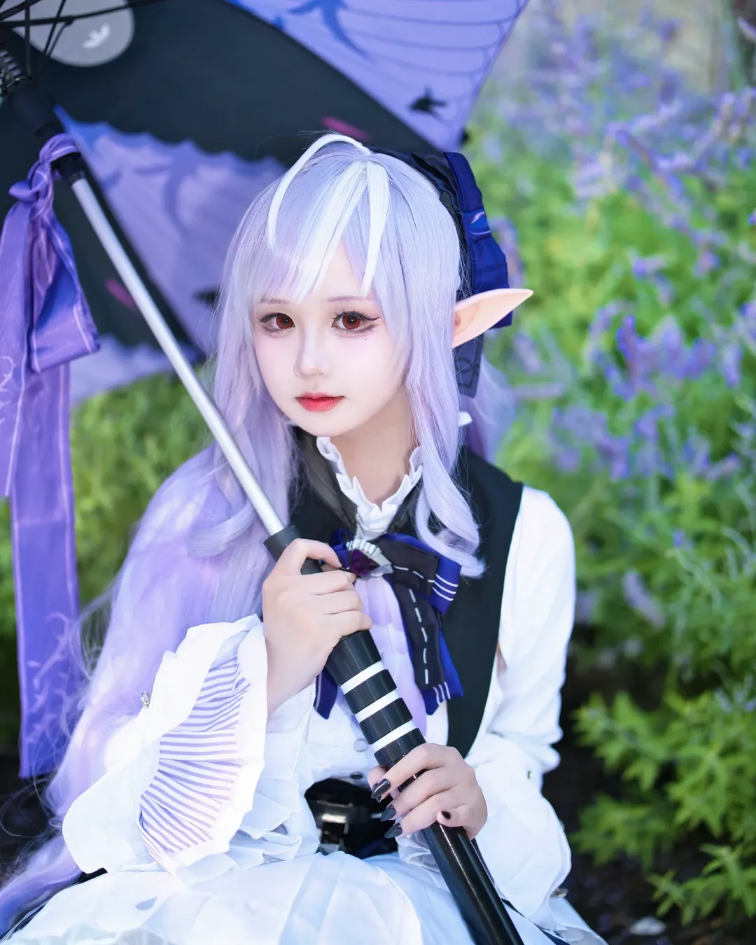 绝区零, 薇薇安cos, 户外cos, 精灵耳, cosplay摄影