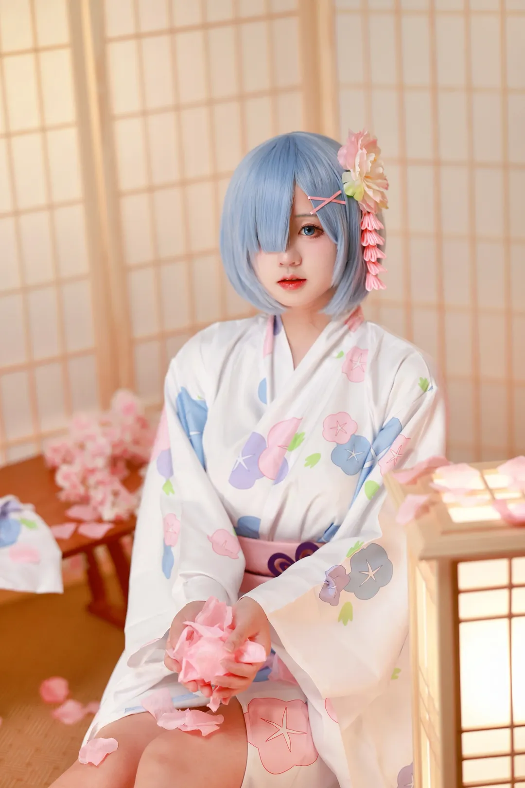 和风, 蕾姆cos, 浴衣cos, Re:0, 日系