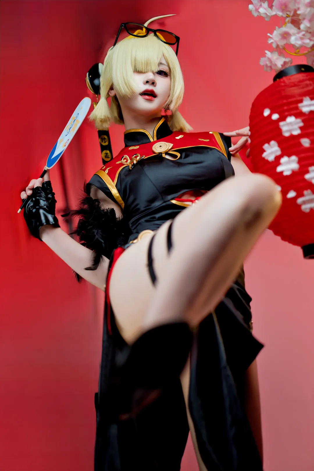 绝区零, 红豆cos, cosplay摄影, 二次元出片, 改良旗袍