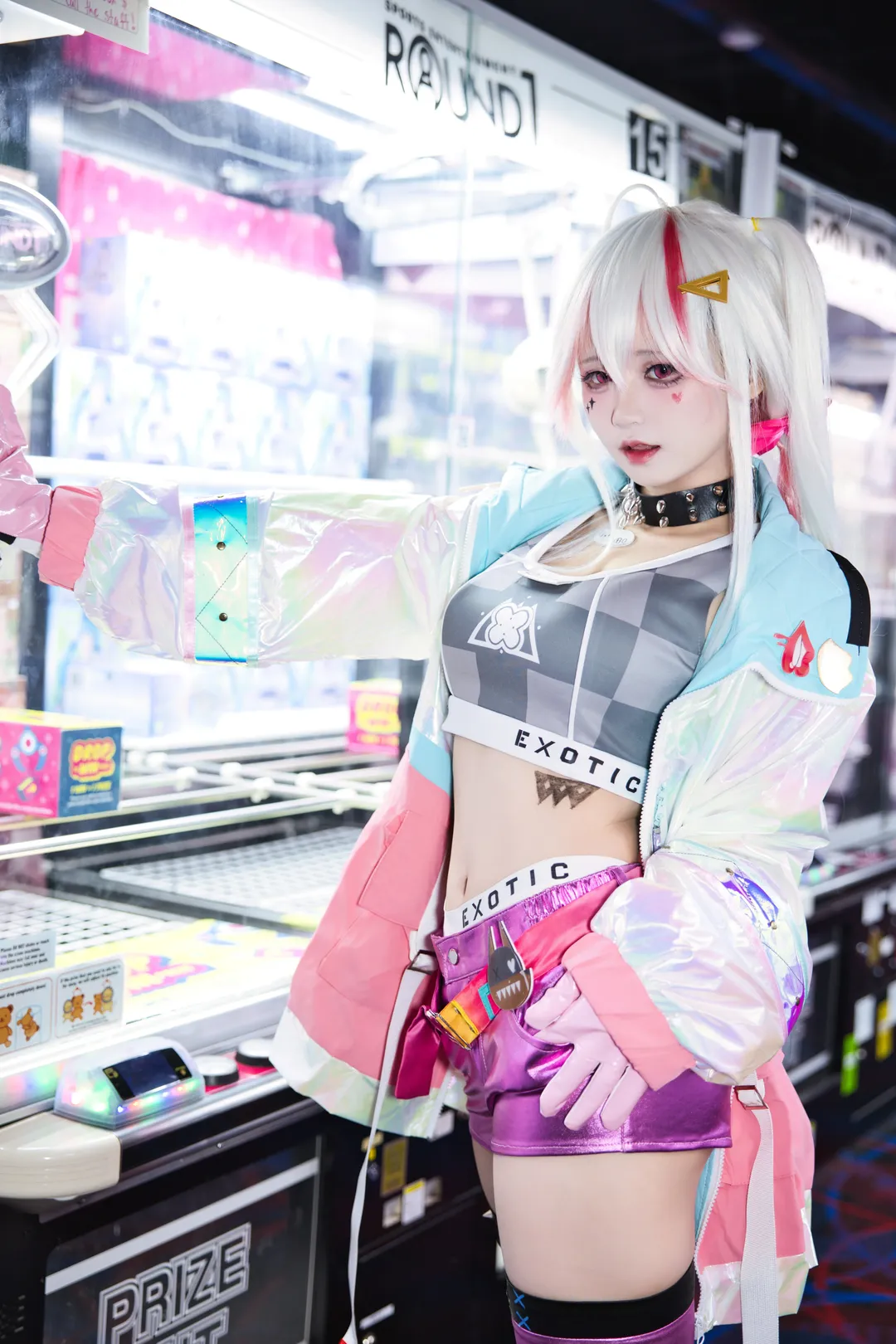 cosplay, Nikke胜利女神, 丝袜, 豺狼cos, 游戏厅 - 第4张