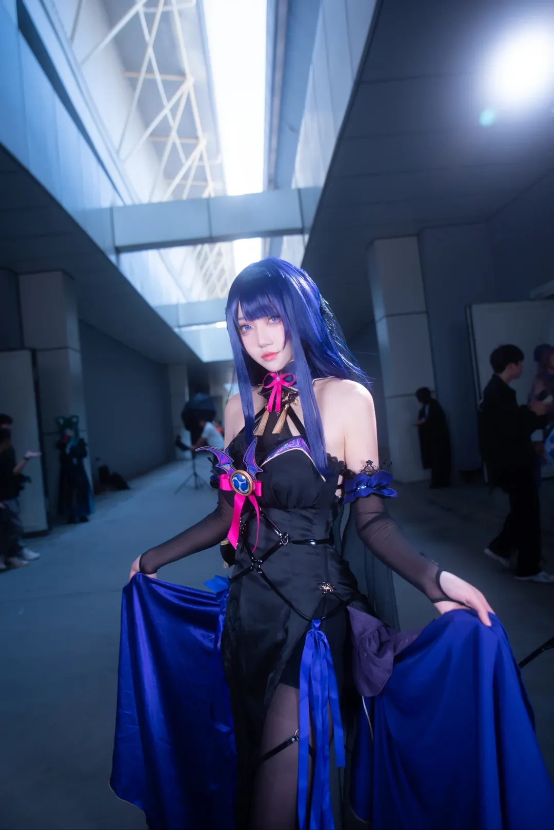 原神, イベント写真, 同人コスプレ, 黒タイツ コーデ, 雷電将軍コスプレ - 10枚目