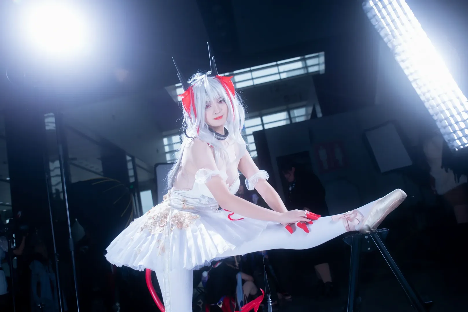cosplay, 漫展返图, 明日方舟, 白丝, Wcos