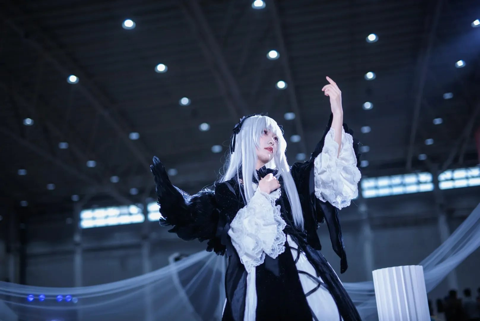 コスプレ, 二次元撮影, イベント写真, 黒ストッキング, 武漢アイニ - 12枚目