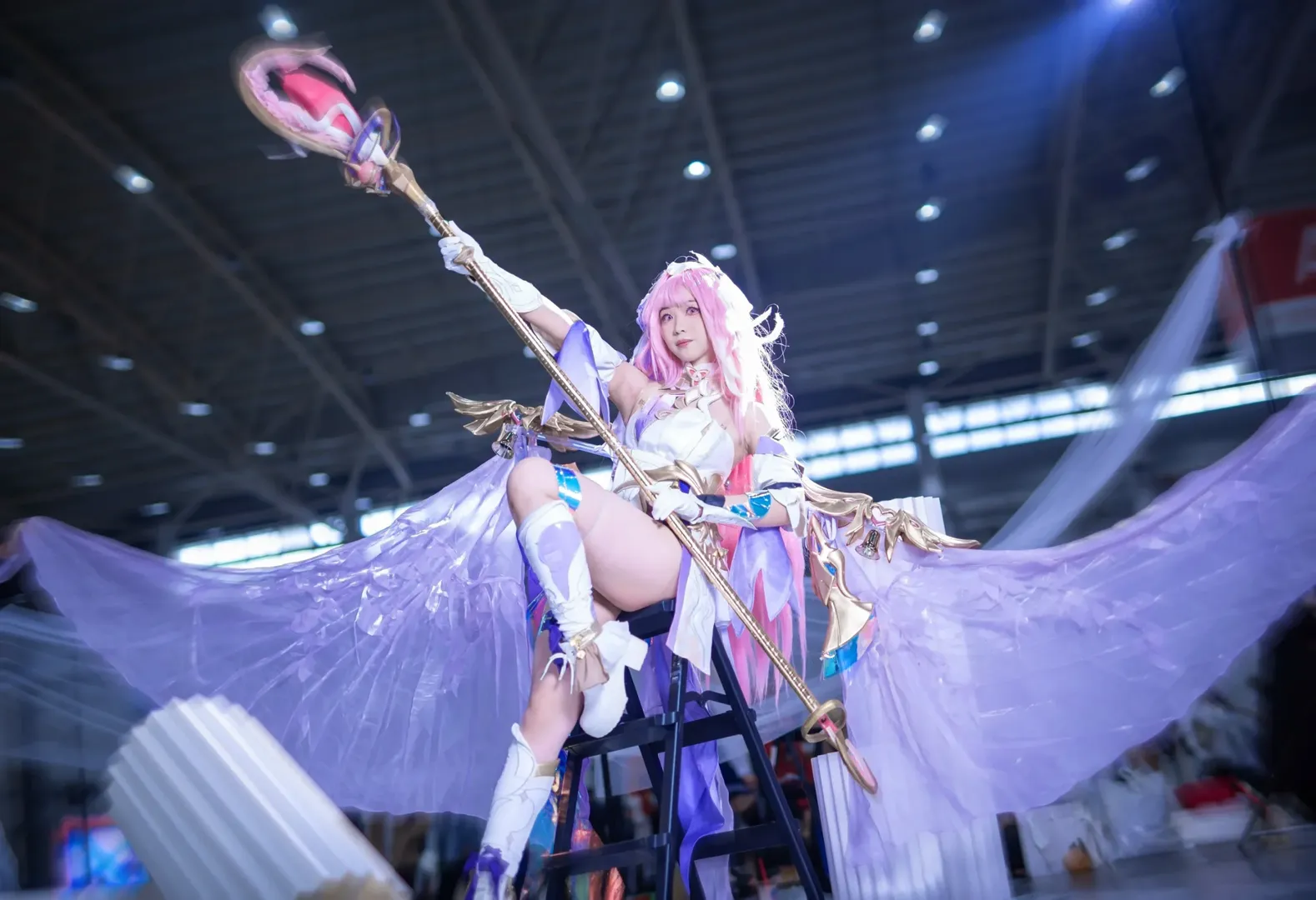 コスプレ, 二次元撮影, イベント写真, 黒ストッキング, 武漢アイニ - 13枚目