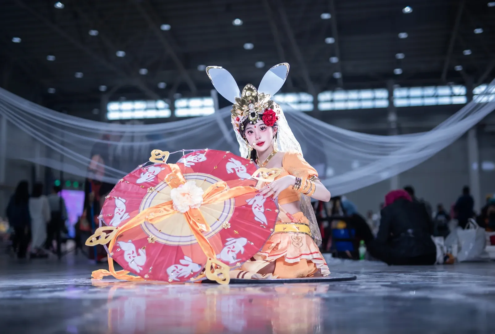コスプレ, 二次元撮影, イベント写真, 黒ストッキング, 武漢アイニ - 14枚目