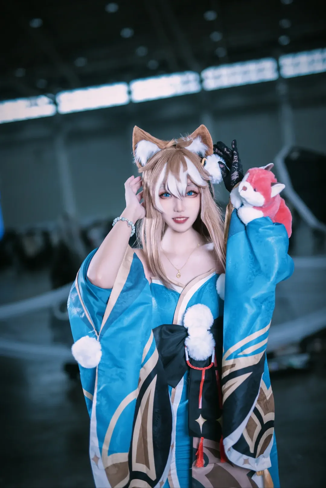 コスプレ, 二次元撮影, イベント写真, 黒ストッキング, 武漢アイニ - 8枚目