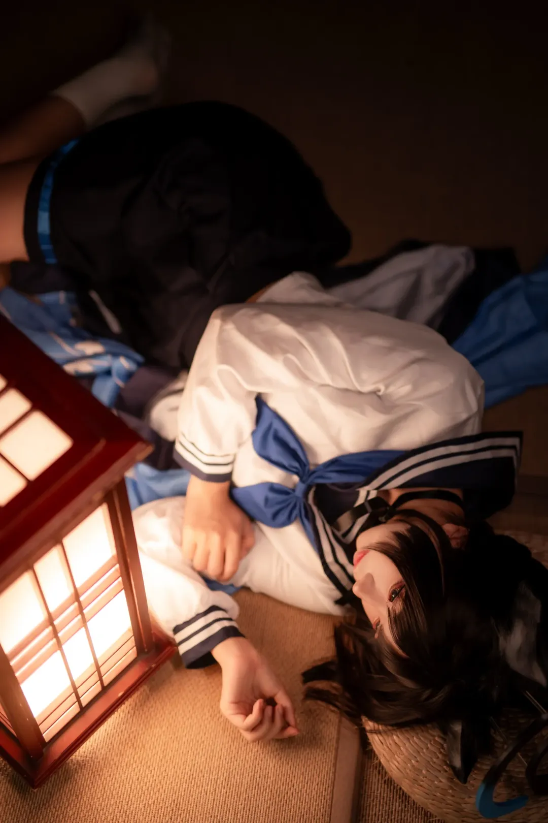 蔚蓝档案, 二次元cos, jk制服, 桔梗cos, 重庆摄影 - 第1张