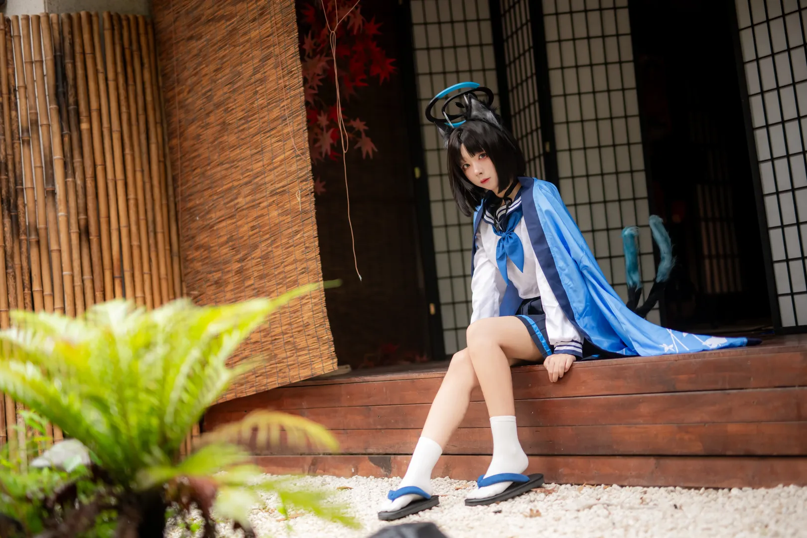 蔚蓝档案, 二次元cos, jk制服, 桔梗cos, 重庆摄影 - 第11张