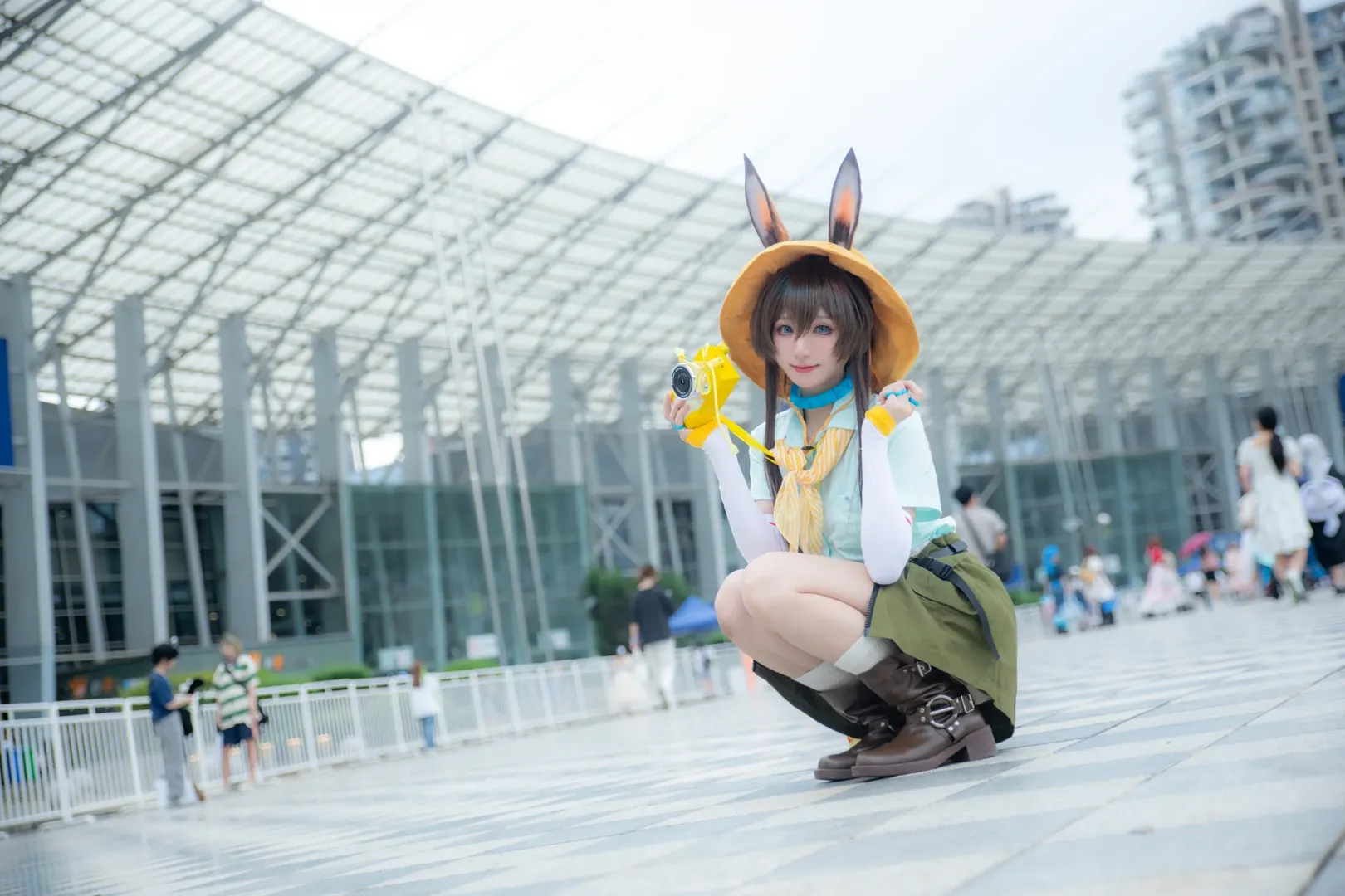 Arknights, Amiya cosplay, Portrait photography, CD29 convention photos, Convention styling - Image 5