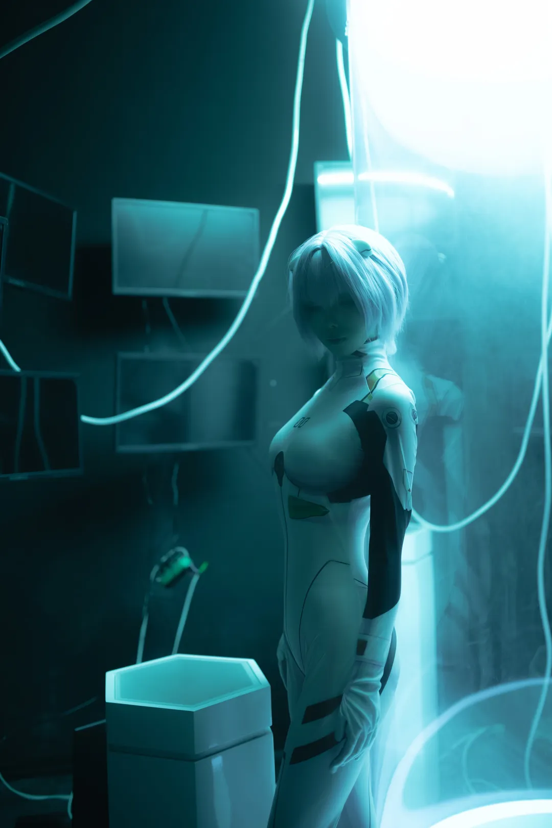 cosplay, Anime-style photography, Rei Ayanami cosplay, Neon Genesis Evangelion, Qingdao photography - Image 10