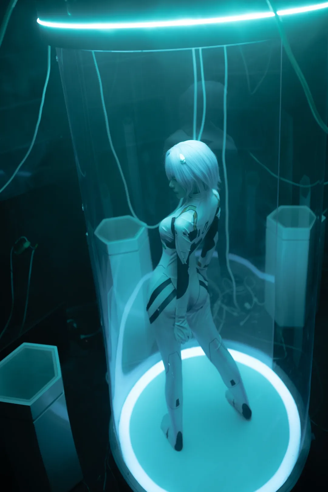 cosplay, Anime-style photography, Rei Ayanami cosplay, Neon Genesis Evangelion, Qingdao photography - Image 4